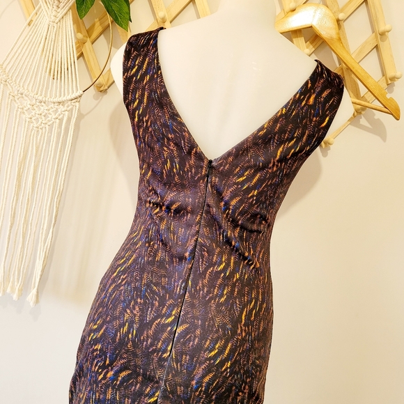 FORCAST Dress (s10) Multi Coloured Warm Tones - Picture 8 of 15